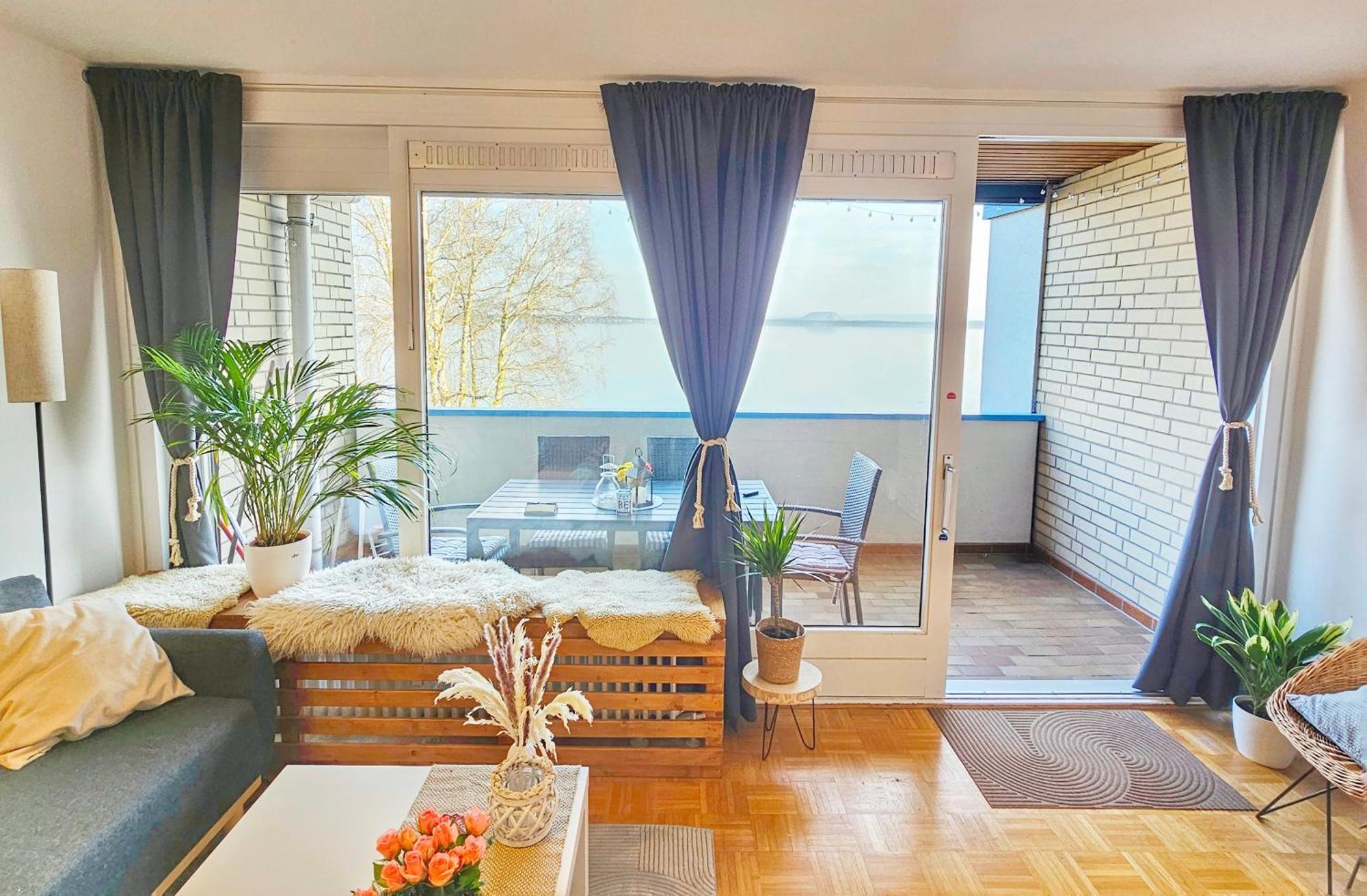 Ferienwohnung Sunrise - Mit Direktem Blick Auf Das Steinhuder Meer - 마도프 외부 사진